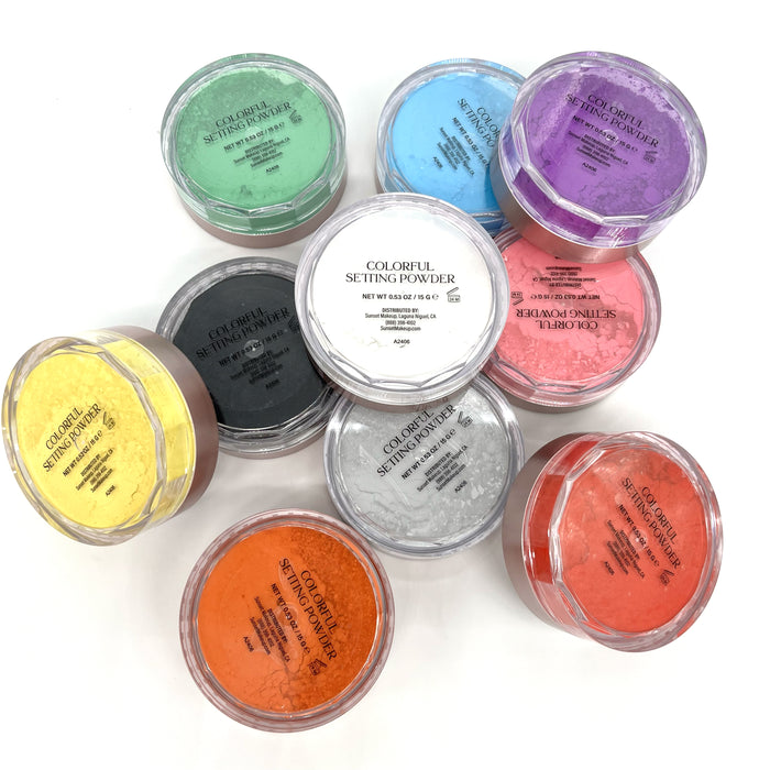 sunset makeup 10 pc Colorful setting powder Bundle