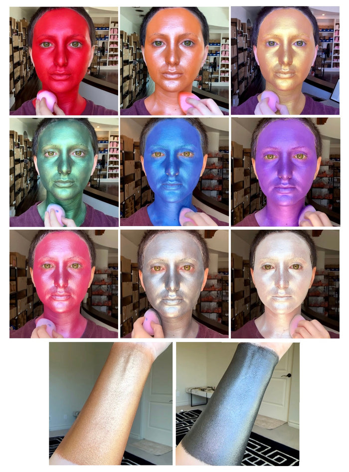 11 pc Metallic Foundation Bundle