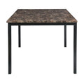 2601-36 - Counter Height Table, Faux Marble Top
