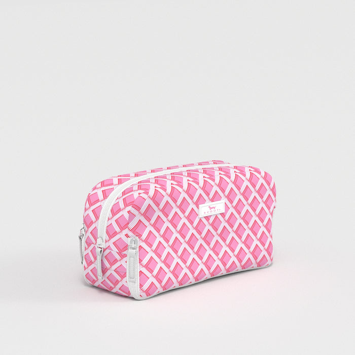 SCOUT 3-Way Toiletry Bag in Garden Gate pink pattern — practical gift idea for her