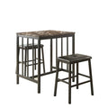 5106BK - 3-Piece Pack Counter Height Set