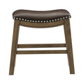 5682BRW-18 - 18 Dining Stool, Brown