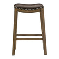 5682BRW-29 - 29 Pub Height Stool, Brown