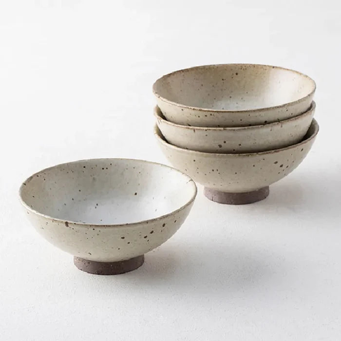 KINGLANG Hand Made Rice bowl Household ceramic bowl Japanese cutlery creative bowl individual eat rice bowl-Letifly Lights and Decor