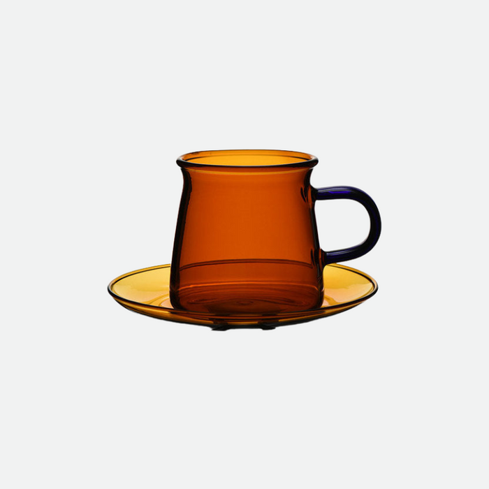 Dinnerware Resistant Glass with Saucer Tea Cup