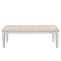 Allura Bed Bench in White 1916W-FBH