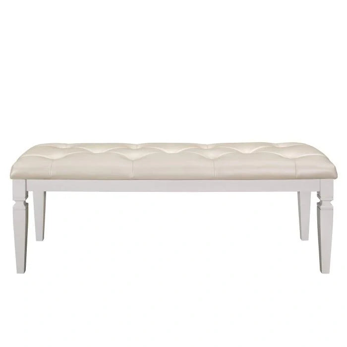 Allura Bed Bench in White 1916W-FBH