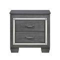 Allura Nightstand in Gray 1916GY-4