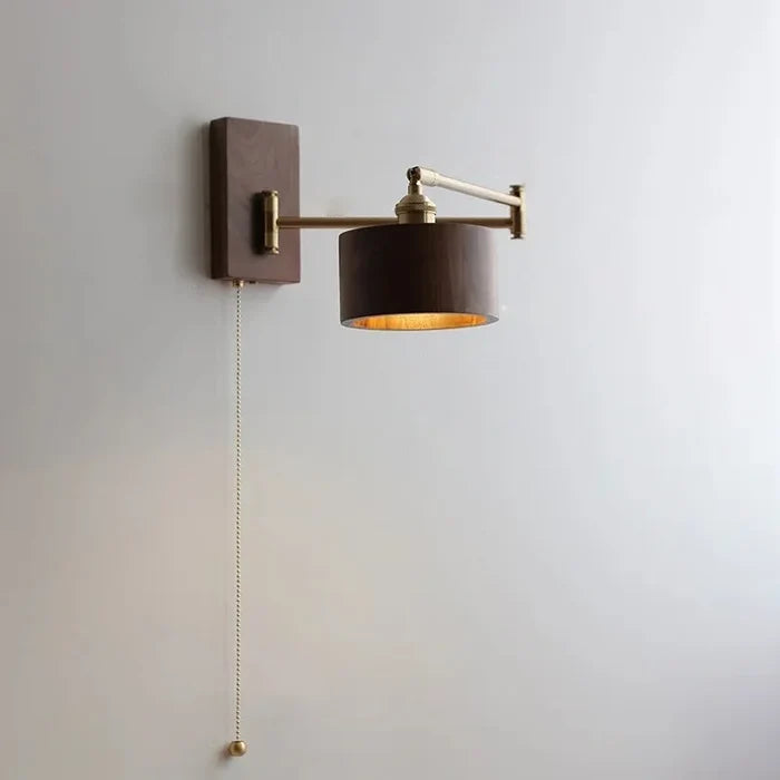Pull-Chain Switch / Dark Brown / Drum