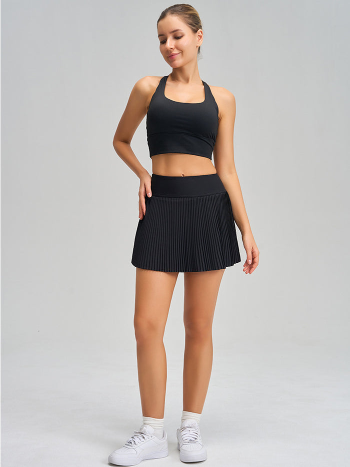 Athletic Pleated Yoga Skirt