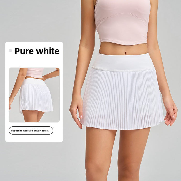 Athletic Pleated Yoga Skirt