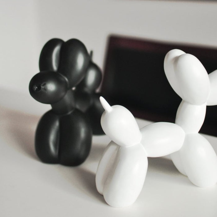 Balloon Dog Sculpture - Handcrafted Resin-Letifly Lights and Decor