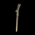 Image of the Michael Michaud Bark Letter Opener on a black background