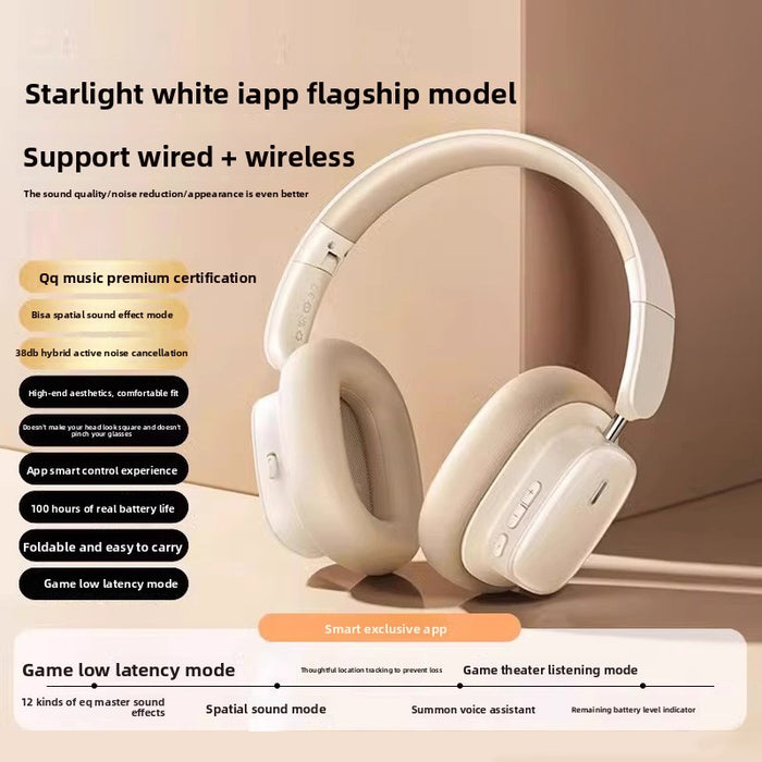 Baseus H1I Spatial Audio Bluetooth Headphones with Active Noise Cancellation
