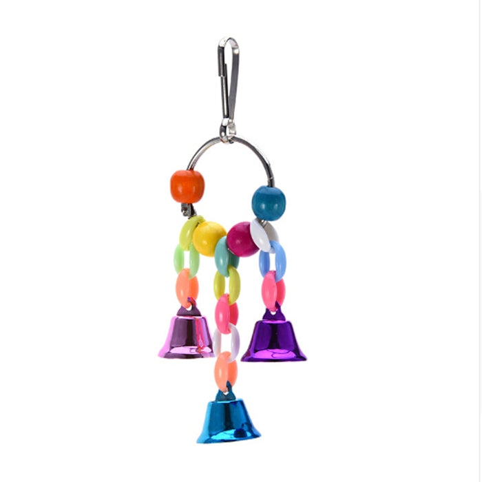 Beaded Bells Bird Toy