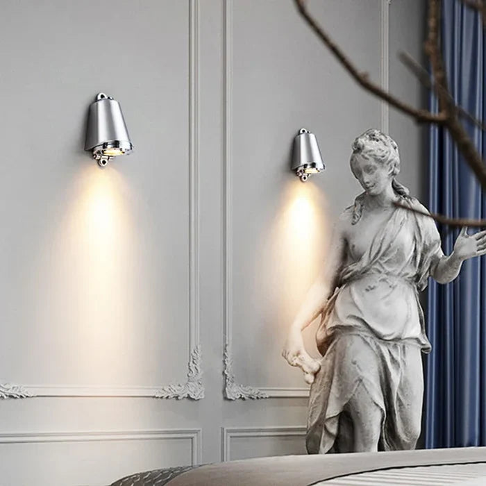Bell Housing Lamp Indoor outdoor aluminum LED wall light modern bell wall sconce