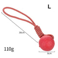 Bite-Resistant Rubber Dog's Ball