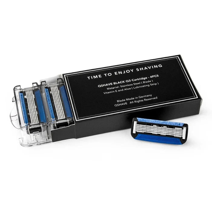 Blade Cartridges for QShave Razors