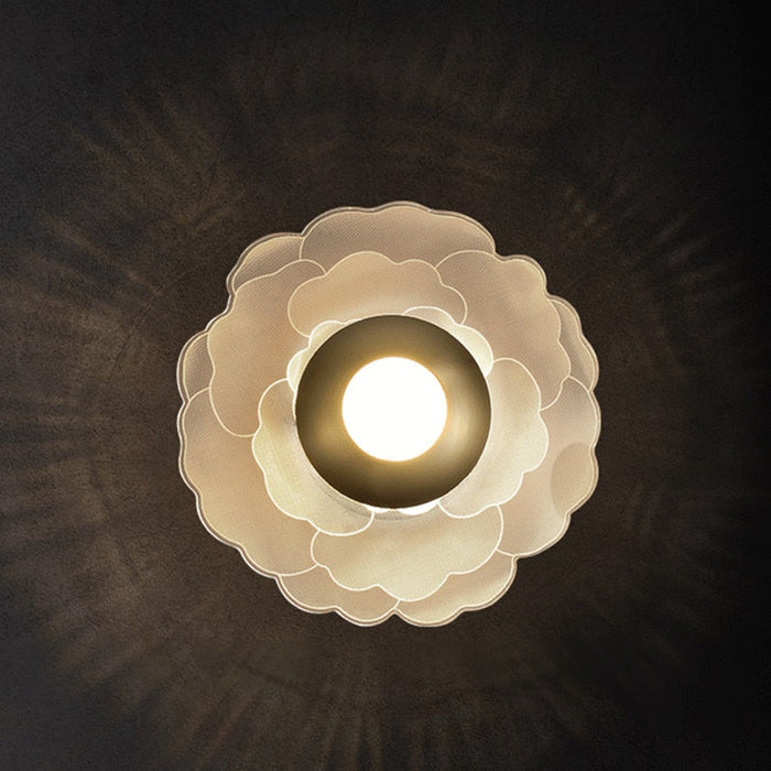Postmodern Flower Background Wall Lamp