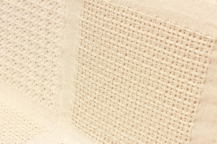 Boho Natural Cotton Throw for Home Decor and Living Room Ivory Beige