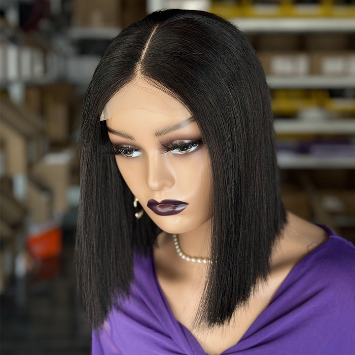 Bone Straight Human Hair Wig