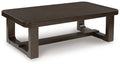 Bottomless Coffee Table - 56.25" W x 30" D x 17" H