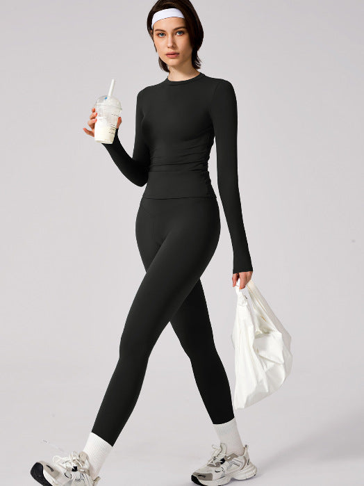 8455 long sleeves  trousers black / XL