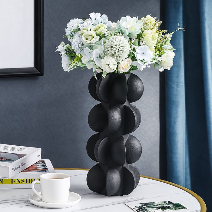 Bulb Abstract Ceramic Vase