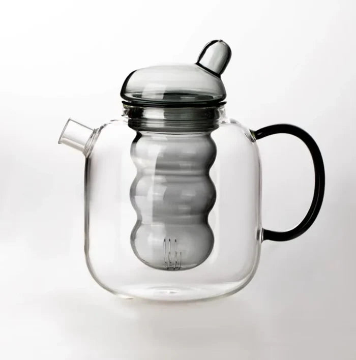 Bulbo Colored Glass Tea Pot & Cup-Letifly Lights and Decor