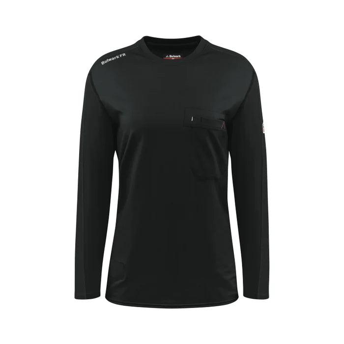 Bulwark® Lightweight Flame Resistant Women's Flex Knit Tee CAT 2 - STT3
