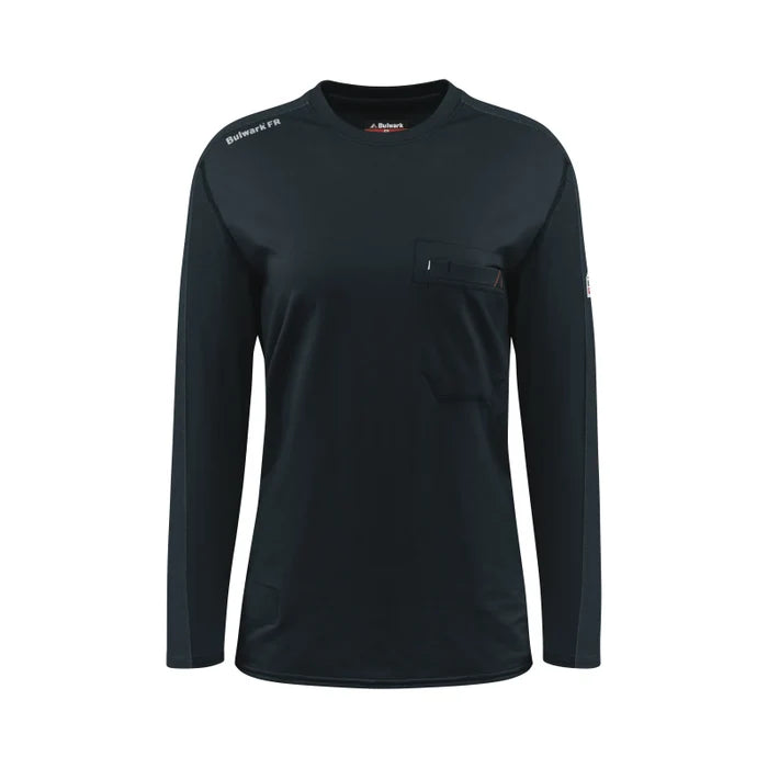 Bulwark® Lightweight Flame Resistant Women's Flex Knit Tee CAT 2 - STT3