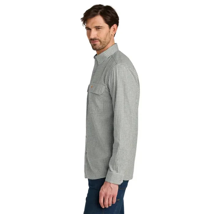 Carhartt® Rugged Flex® Plaid Long Sleeve Shirt- Relaxed Fit - CT107109