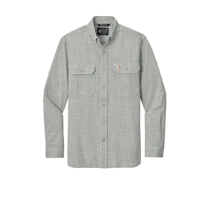 Carhartt® Rugged Flex® Plaid Long Sleeve Shirt- Relaxed Fit - CT107109