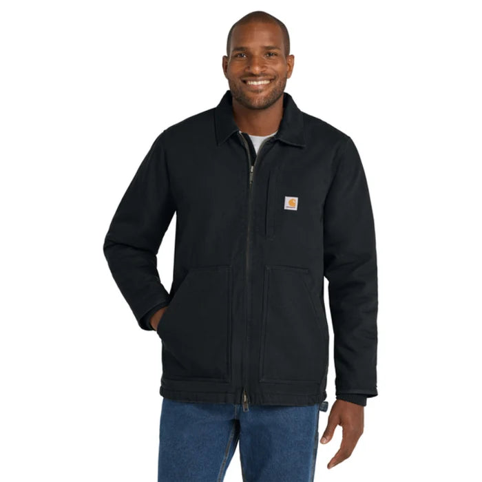 Carhartt® Sherpa-Lined Coat - Rib Knit Storm Cuffs - CT104293