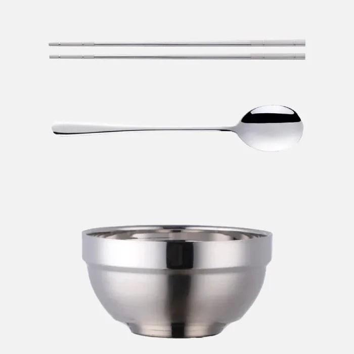 Silver / Large / Set