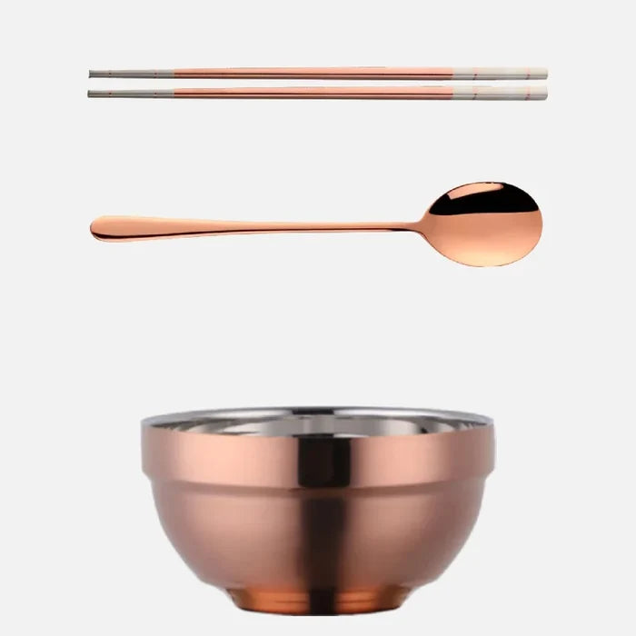 Rose Gold / Large / Set