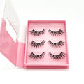 Cat Eye Faux Mink Eyelashes – 3 Pair Set