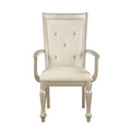 Celandine Arm Chair in Silver (Set of 2)