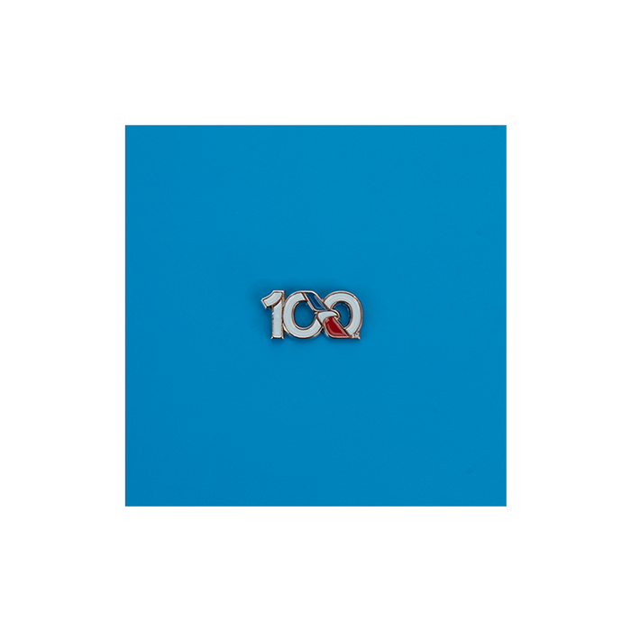 Centennial lapel pin