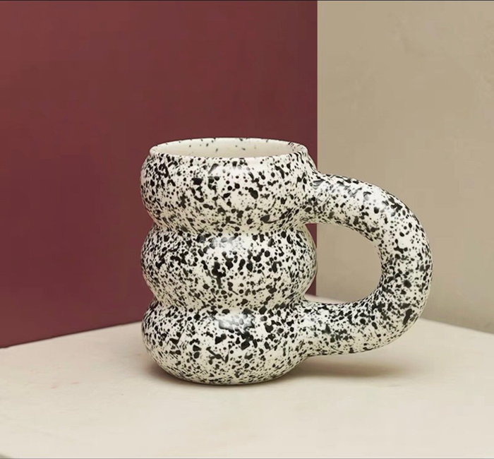 Chunko Thick Ceramic Mug-Letifly Lights and Decor