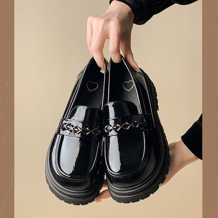 Chunky Loafers for Women Breathable Platform Shoes