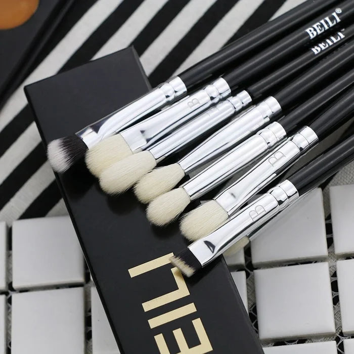 Classic Goat Hair Makeup Brushes Set