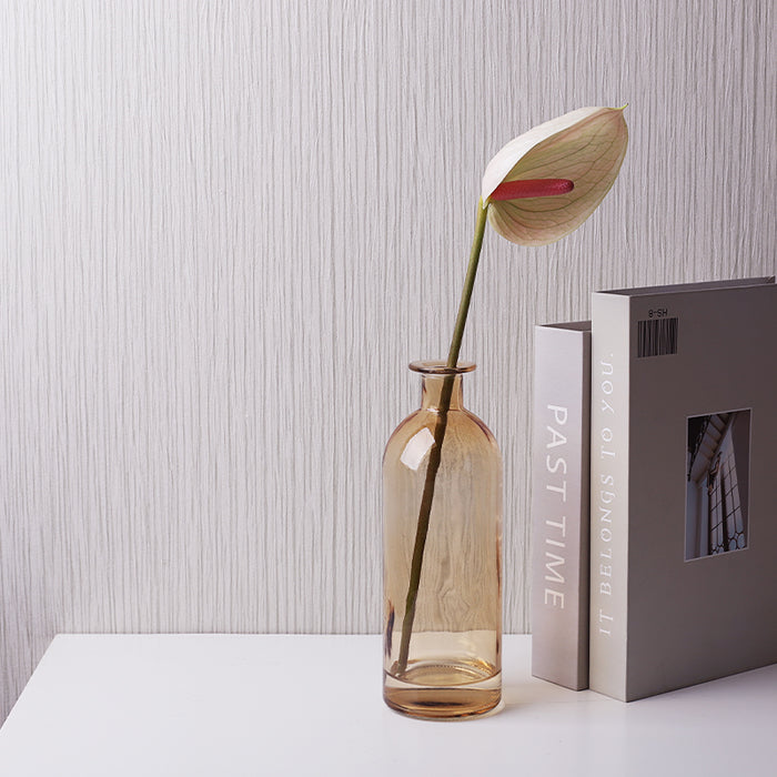 Transparent Flower Glass Vase for Decoration