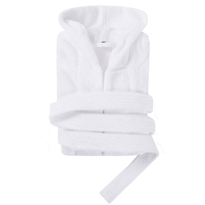 Couple Warm Hooded Fleece Bathrobe