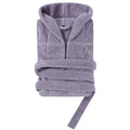 Couple Warm Hooded Fleece Bathrobe