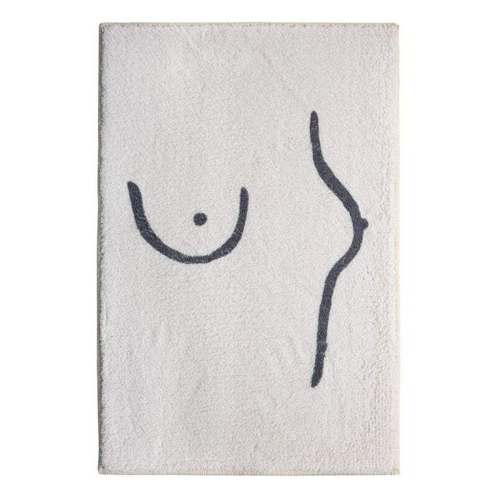 Aesthetic Water-absorbing Door Mat for Home Use