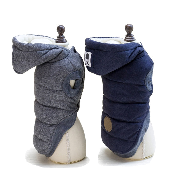 Cute Comfortable Winter Hooded Dog's Vest
