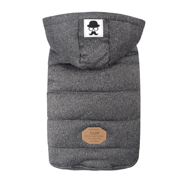 Cute Comfortable Winter Hooded Dog's Vest