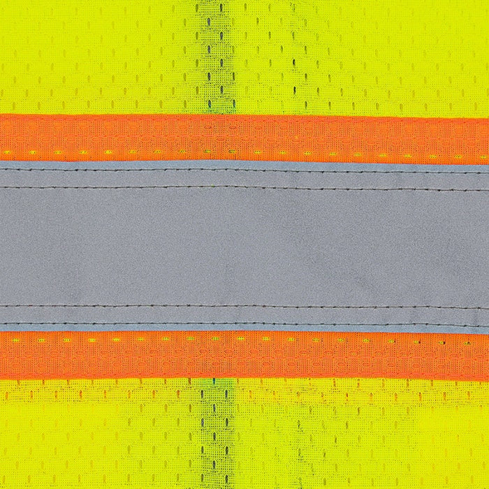DOME75® DYNAMIC SERIES ANSI Class 2 Hi-Vis 5-Point Breakaway Mesh Safety Vest - DV2123BA
