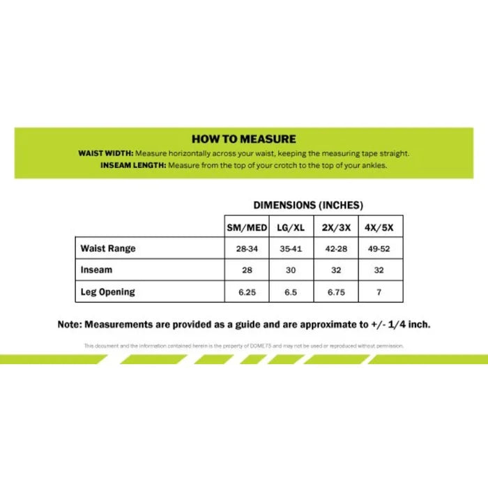 DOME75® DYNAMIC Series ANSI Class E Hi-Vis Contrast Mesh Over Pants - DBP2453